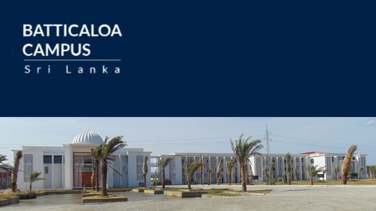 Sri Lanka Government to take over Batticaloa Campus