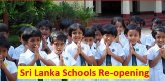 Sri Lanka School Reopening Dates to decide during a meeting