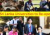 Sri Lanka Universities to Re Open