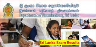 A/L Exam Results Released Today Evening to www.doenets.lk website