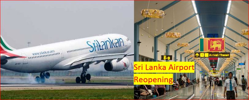 Passengers permitted to arrive at Sri Lanka’s international Airports from June 1 except India and Vietnam