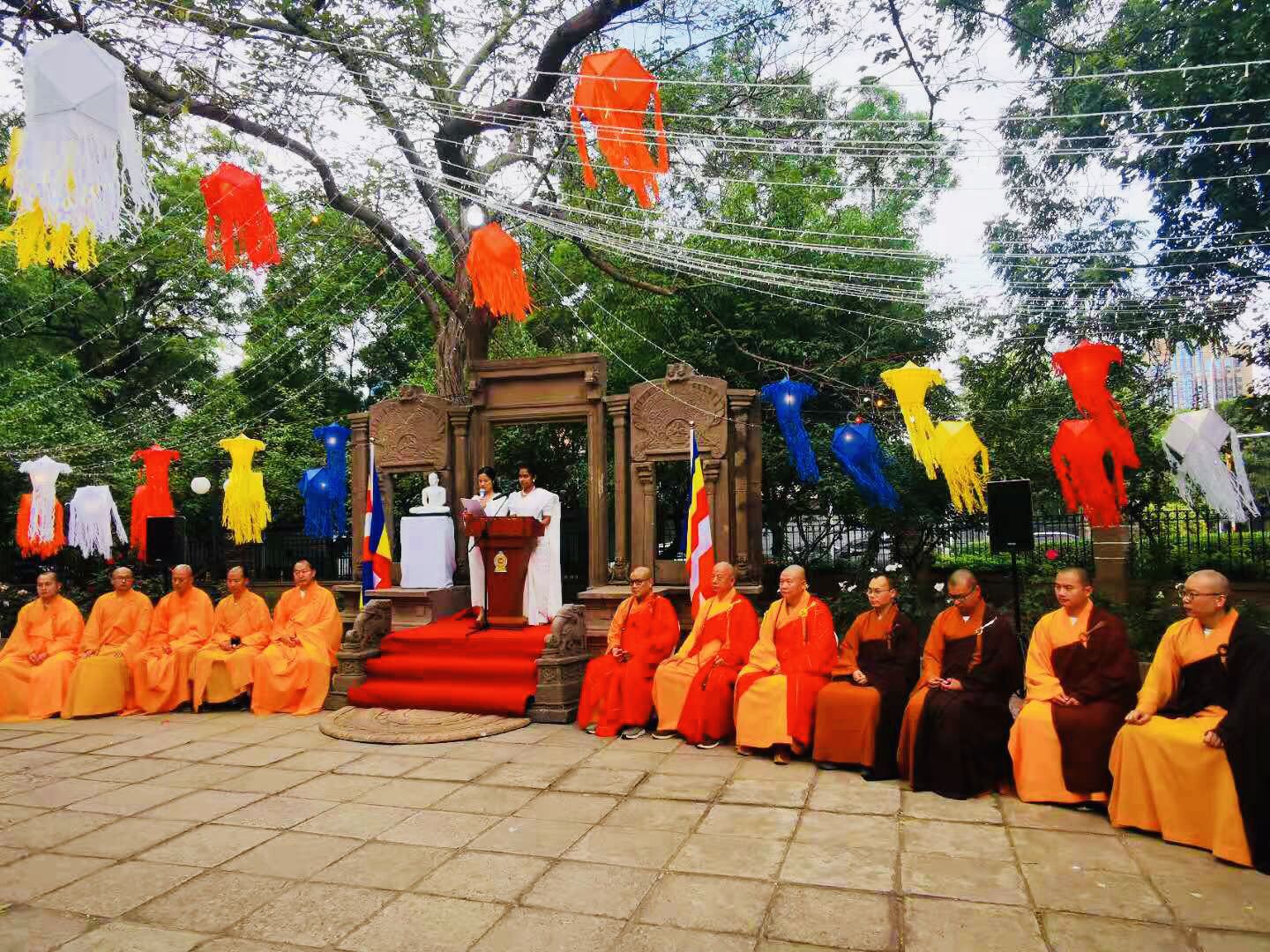 Sri Lanka Embassy in Beijing Celebrates Vesak 2021
