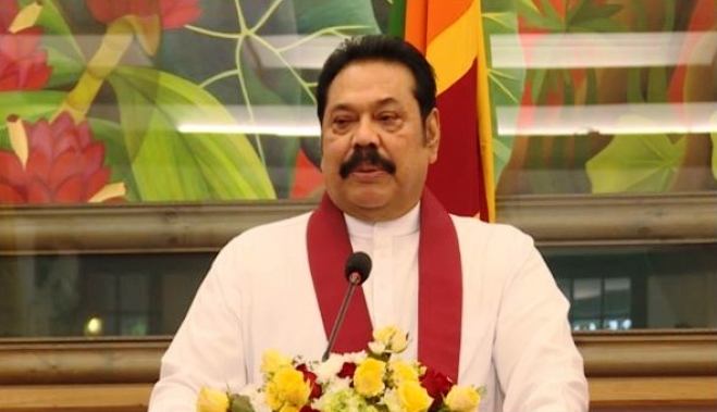 Sri Lanka Prime Minister Mahinda Rajapaksa