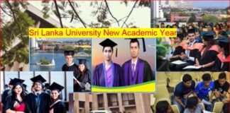 Sri Lanka University Academic Year admission begins as campus handbook release