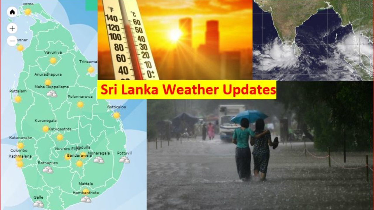 Sri Lanka Weather Updates and Alerts via MET