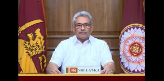 Sri Lanka President Gotabaya Rajapaksa Addressing