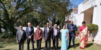 The High Commissioner of Sri Lanka to South Africa Amarasekara hosted a luncheon recently
