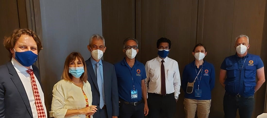UN-EU experts deploy to support Sri Lanka address the environmental impact of MV X-press Pearl disaster
