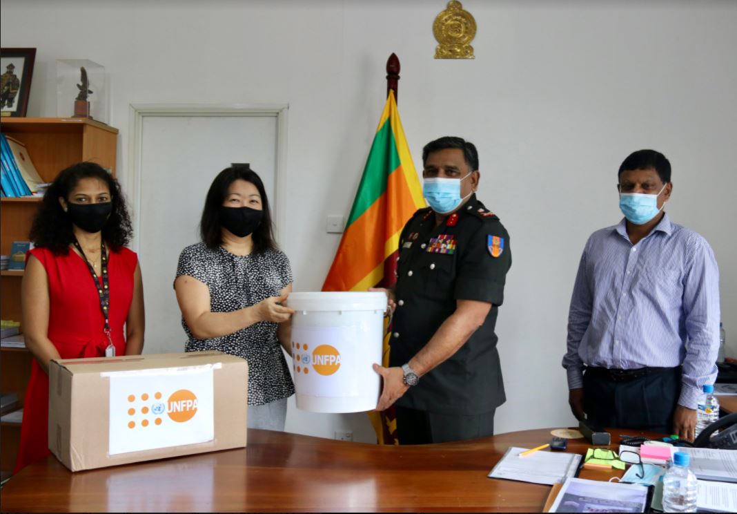UNFPA presents prepositioning relief supplies as a life-saving strategy for women and girls