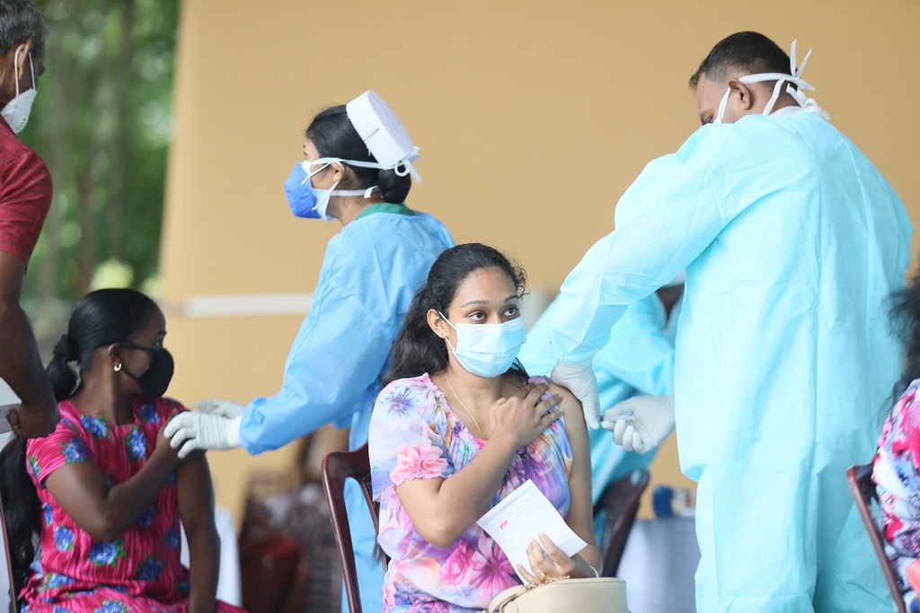 Sri Lanka administers 412111 COVID vaccine doses in a single day. The highest in a single day