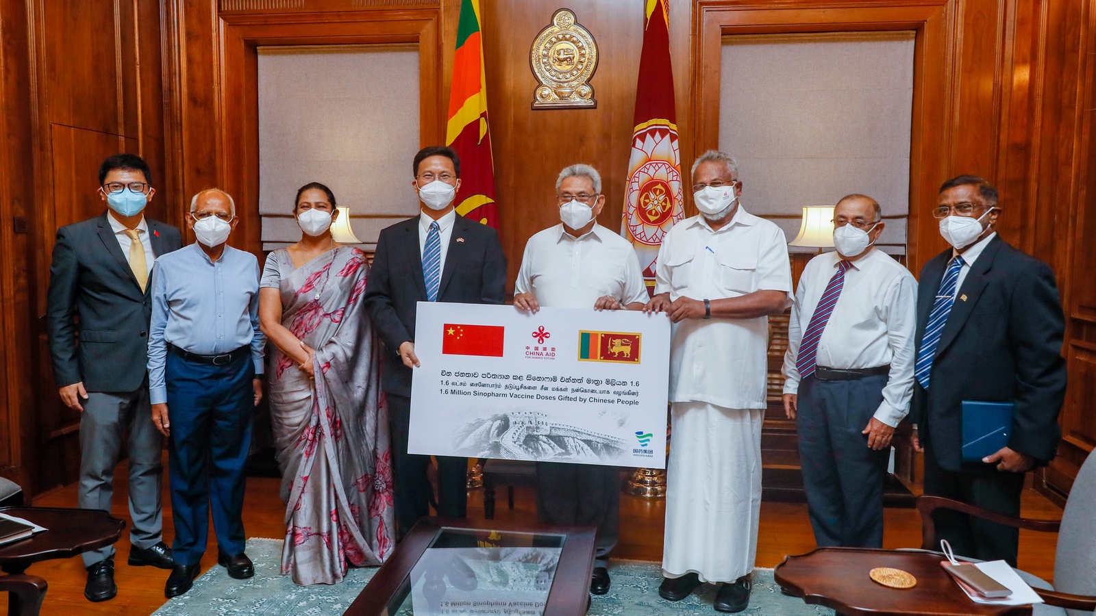 China donates another 1.6 million doses of Sinopharm to Sri Lanka