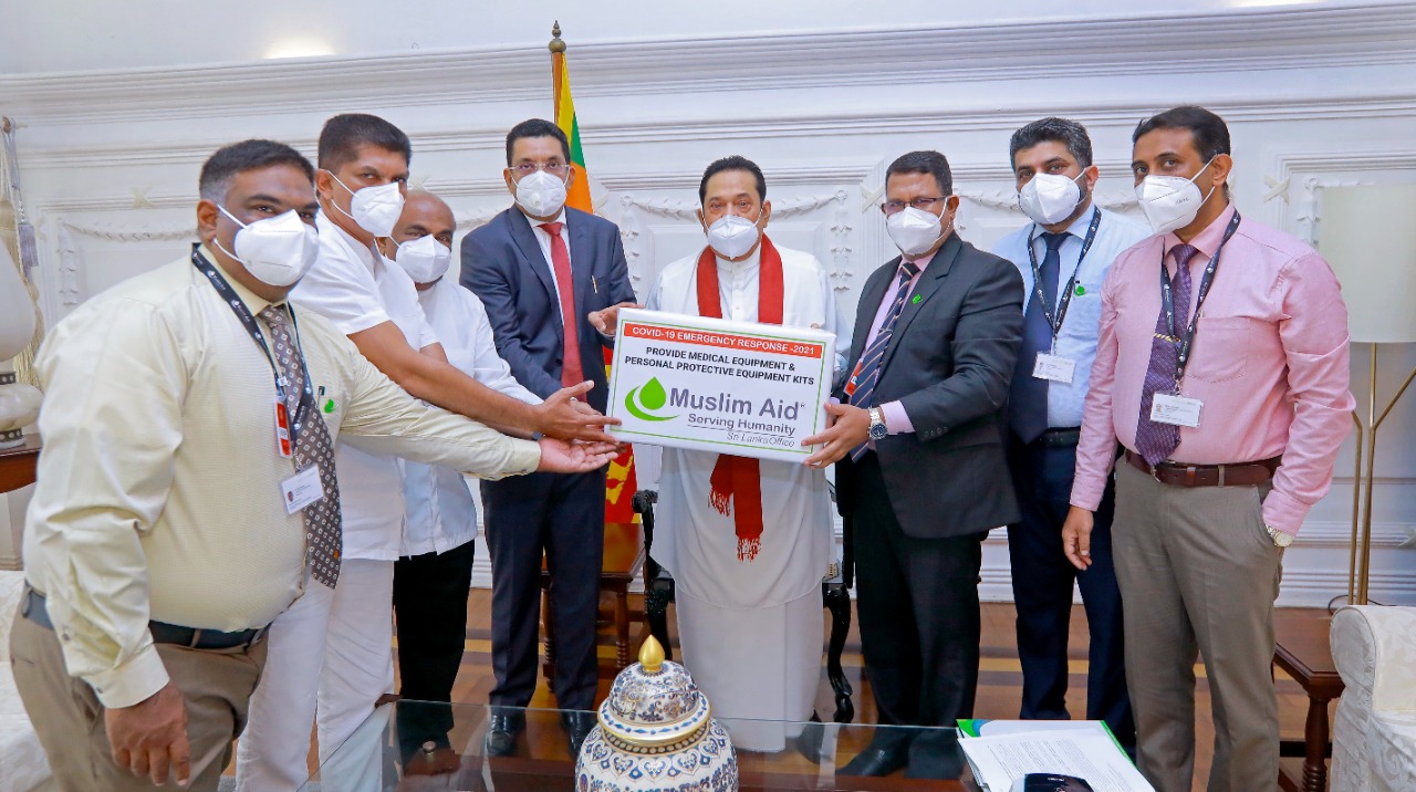 Muslim Aid Sri Lanka donates Rs.30 million worth of essential medical equipment to treat Covid-19 patients
