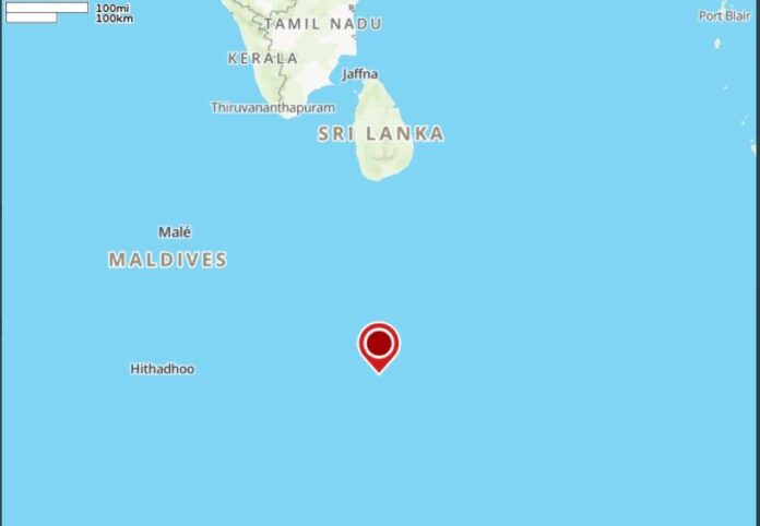 NO tsunami threat to Sri Lanka due to magnitude 5.2 earthquake at South Indian Ocean
