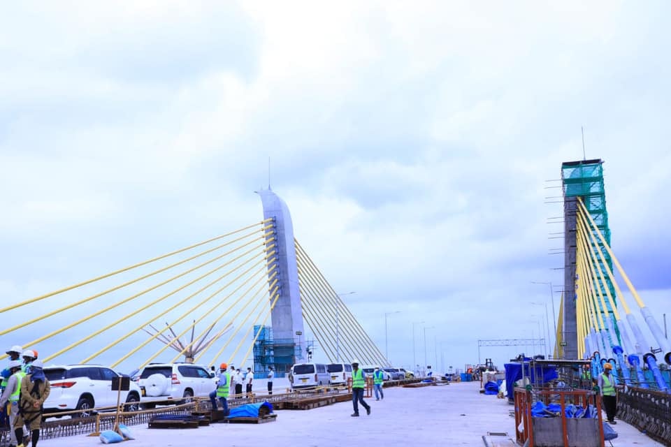 The new Kelani Bridge at Peliyagoda