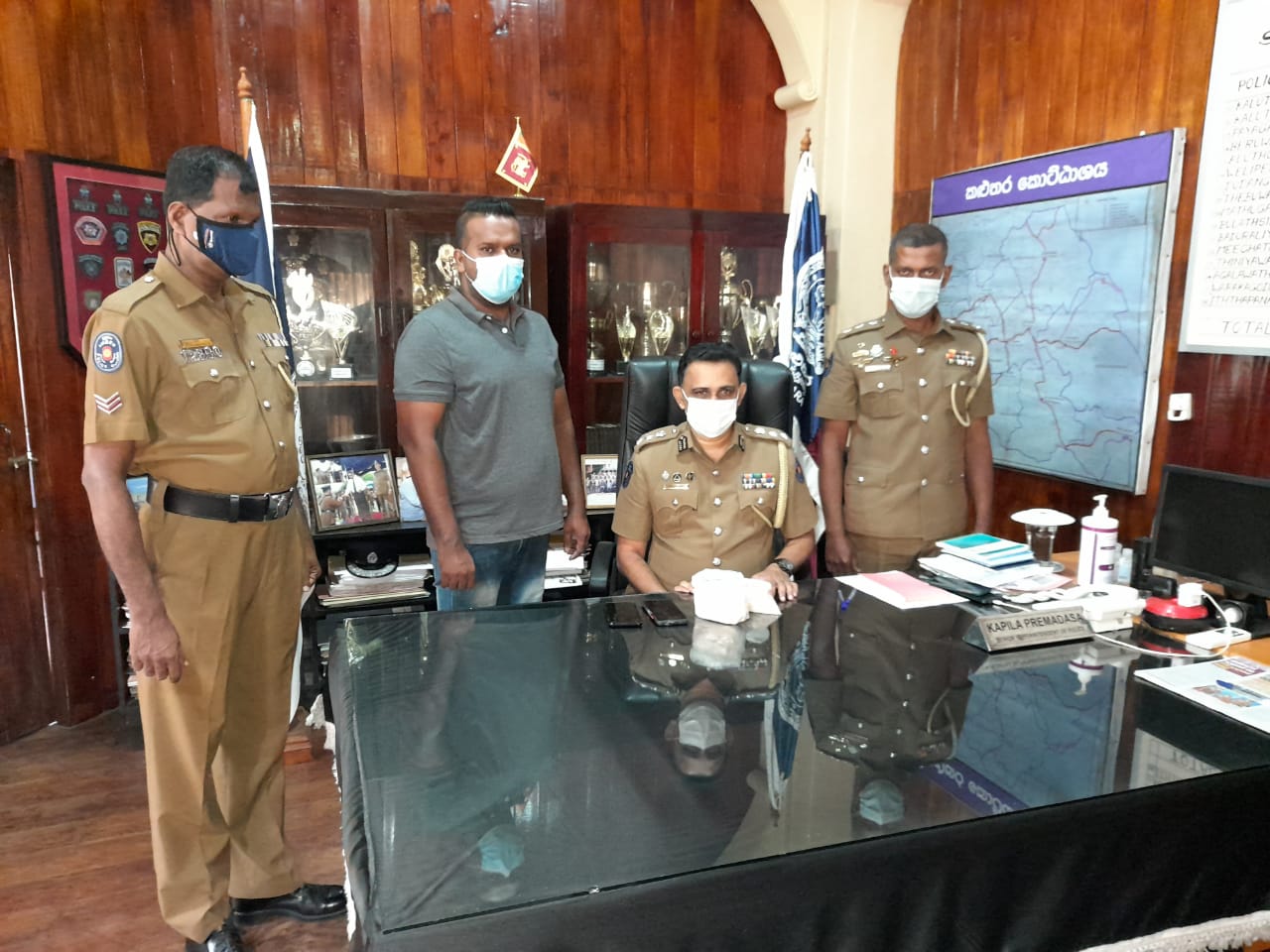 An associate of drug trafficker “Panadure Salindu” arrested along with 750g of heroin