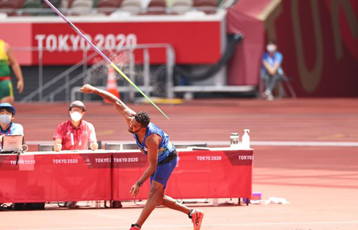 Dinesh Priyantha Herath made history by winning the first-ever Gold Medal in the Tokyo 2020 Paralympic Games in the Javelin Throw (F46) event