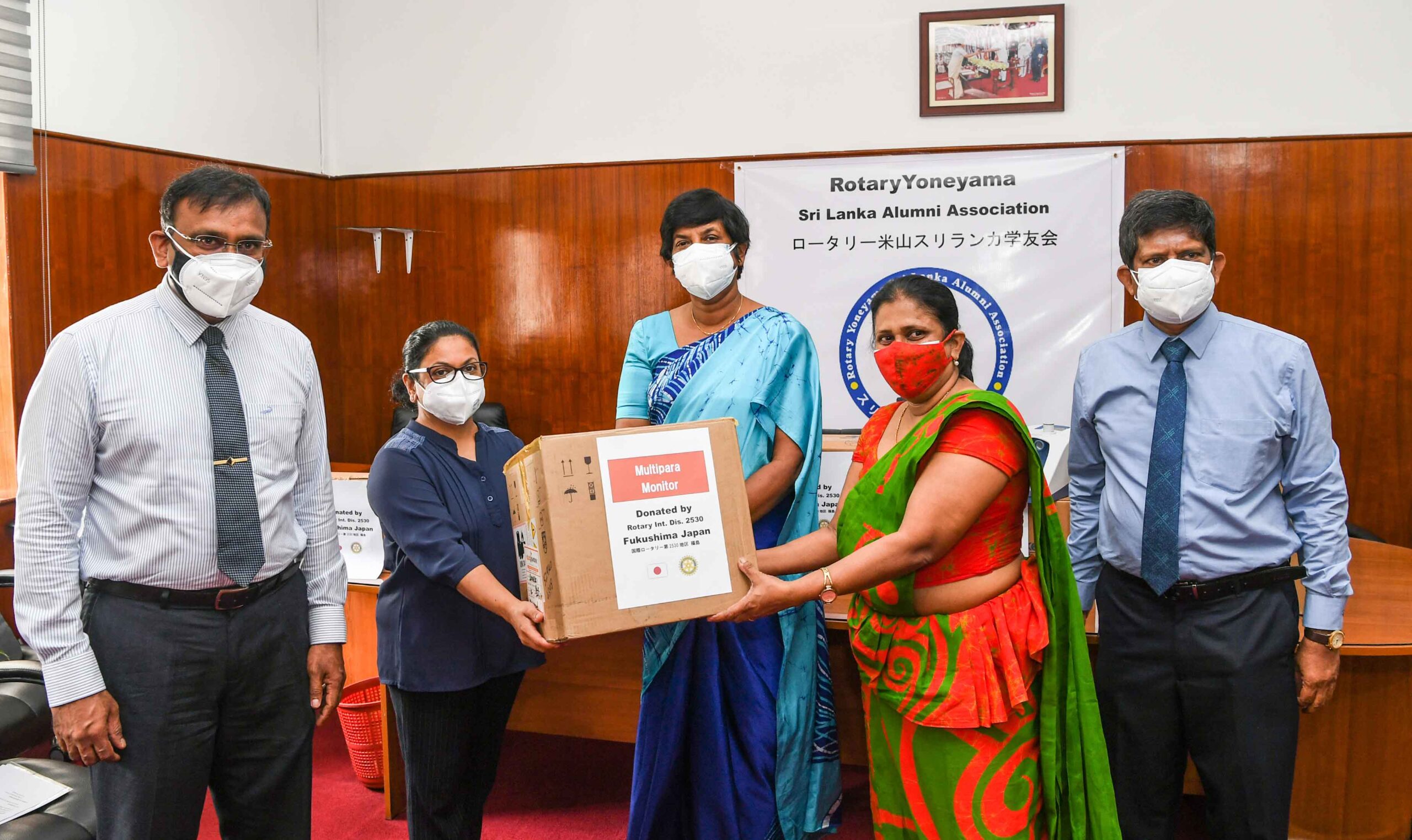Rotary Yoneyama Sri Lanka Association of Japan donates Rs. 3.26 Mn Worth of Medical Equipment to Kalubowila Hospital