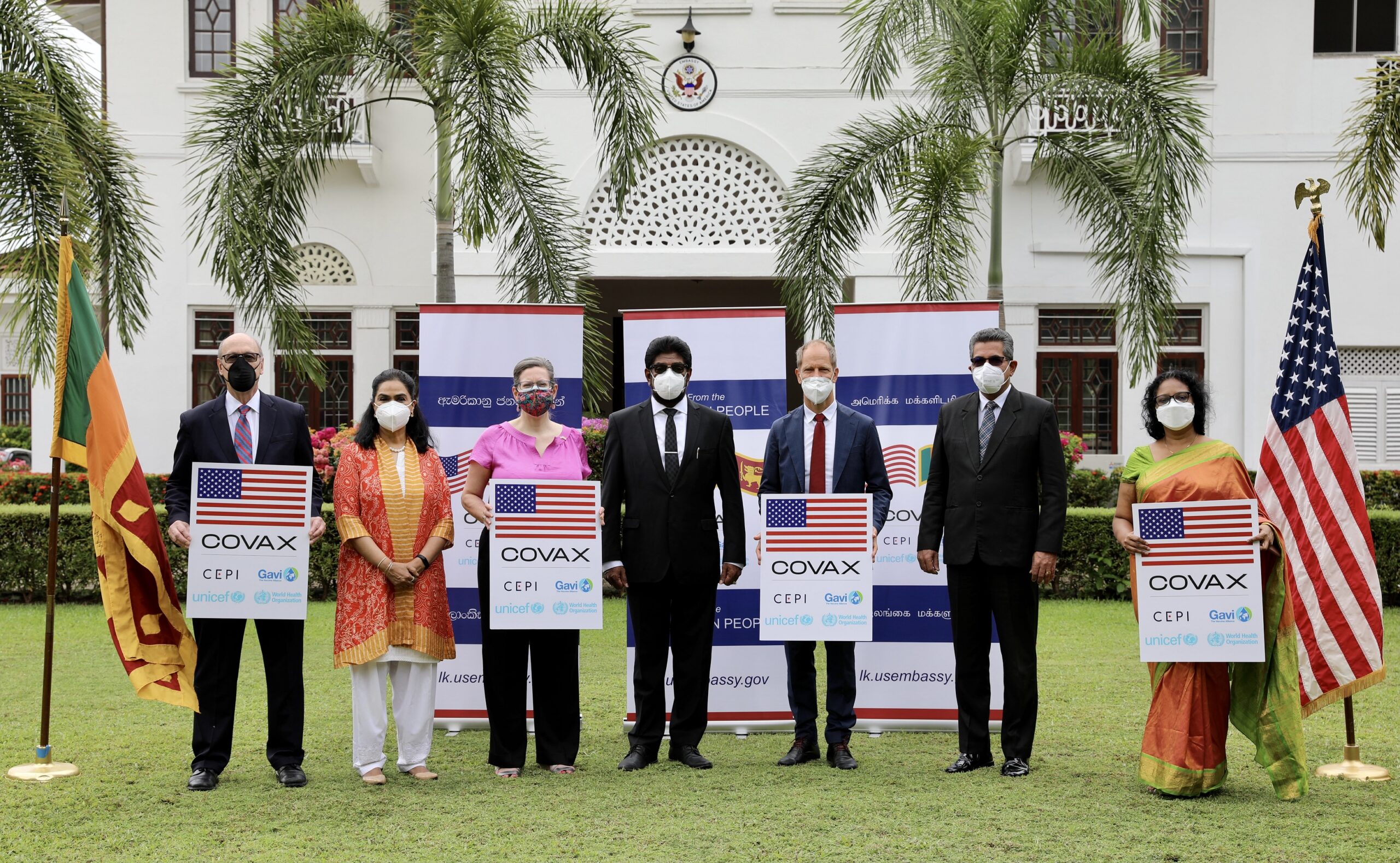 The US donates over 100,000 doses of the Pfizer-BioNTech COVID-19 vaccine to Sri Lanka