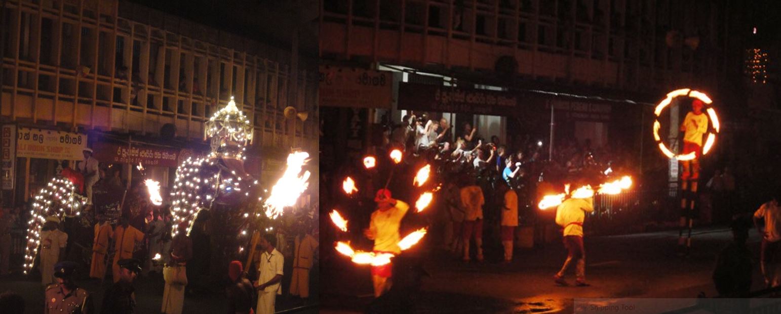 Kandy Esala Perahera festival begins August 21 and last till August 30