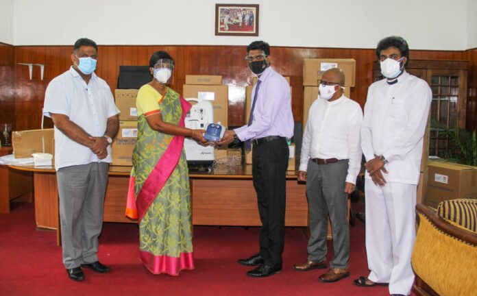 National Christian Alliance donates Rs. 4.6 million worth medical equipment for Covid control