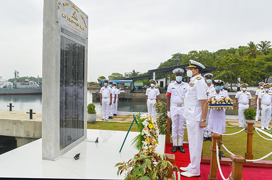 4FAF War Monument unveiled at Naval Dockyard, Trincomalee