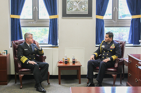 Commander of the Navy returns ‍from USA after attending 24th International Seapower Symposium