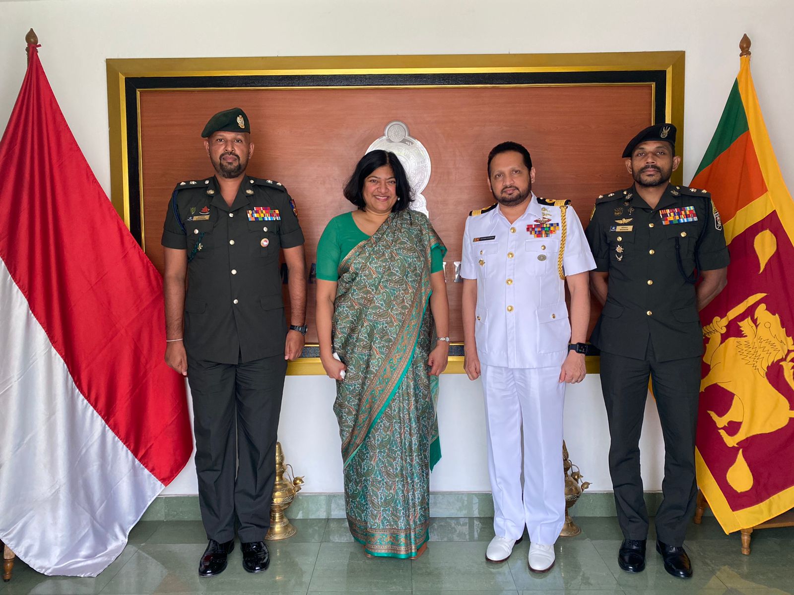 2 Sri Lankan military officers receives Masters Degree scholarships for the first time at Indonesia Defence University