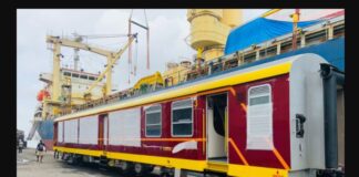 Supply of railway passenger coaches to Sri Lanka