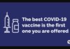 What is the best vaccine - The Best Vaccine for You Is the One Available to You Right Now