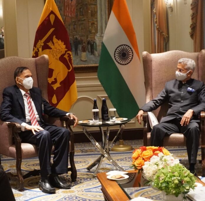 SL Foreign Minister called on the Indian Foreign Minister on the sidelines of the UNGA