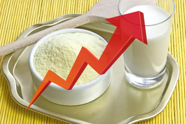 Milk Powder Prices to increase