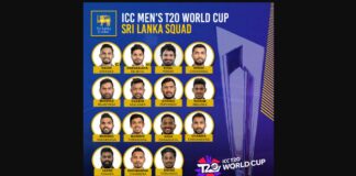 Sri Lanka’s 15 member squad for the ICC T20 World Cup 2021