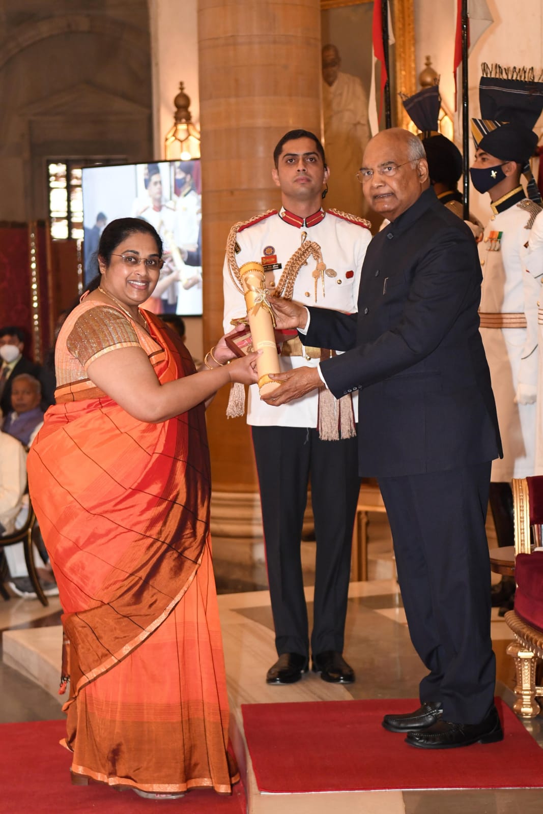 Padma Awards Investiture Ceremony held at New Delhi