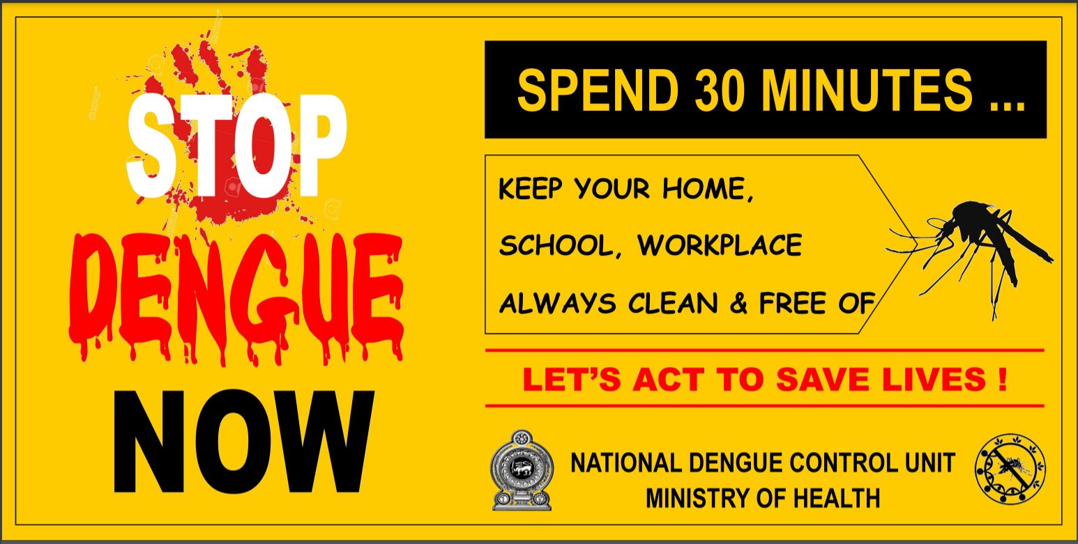 Health Ministry announces Dec. 30, 31 as Dengue Prevention Days