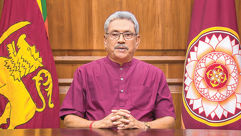 Understand the current situation and act peacefully – President