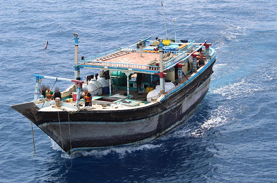 Sri Lanka Navy seizes foreign fishing vessel with 250kg stock of narcotics