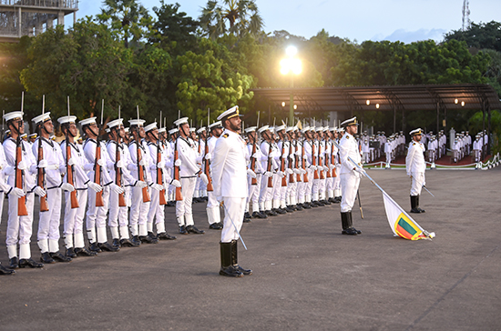 56 Midshipmen embark on their naval careers as commissioned officers