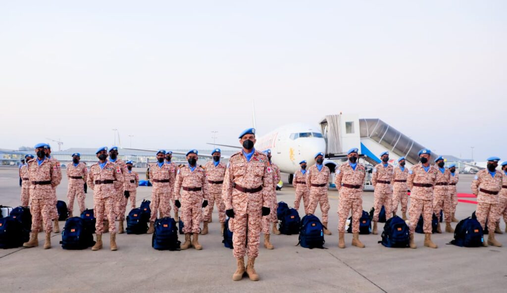 Sri Lanka Army Medical Corps left for the United Nations Peace-Keeping Mission in South Sudan