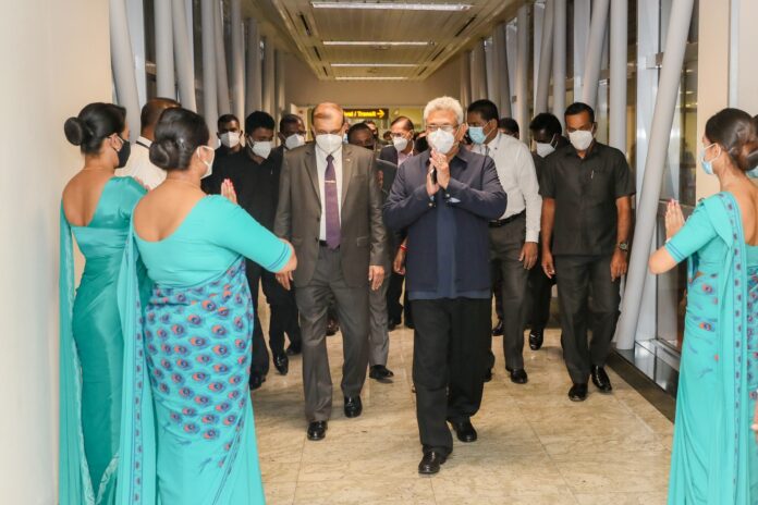 President leaves for Abu Dhabi to attend the Indian Ocean Conference