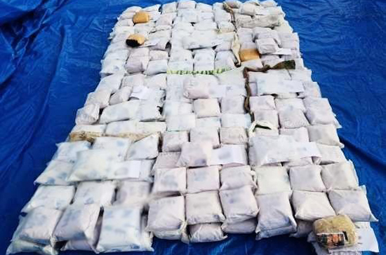 Over 16kg of heroin found inside container from Pakistan