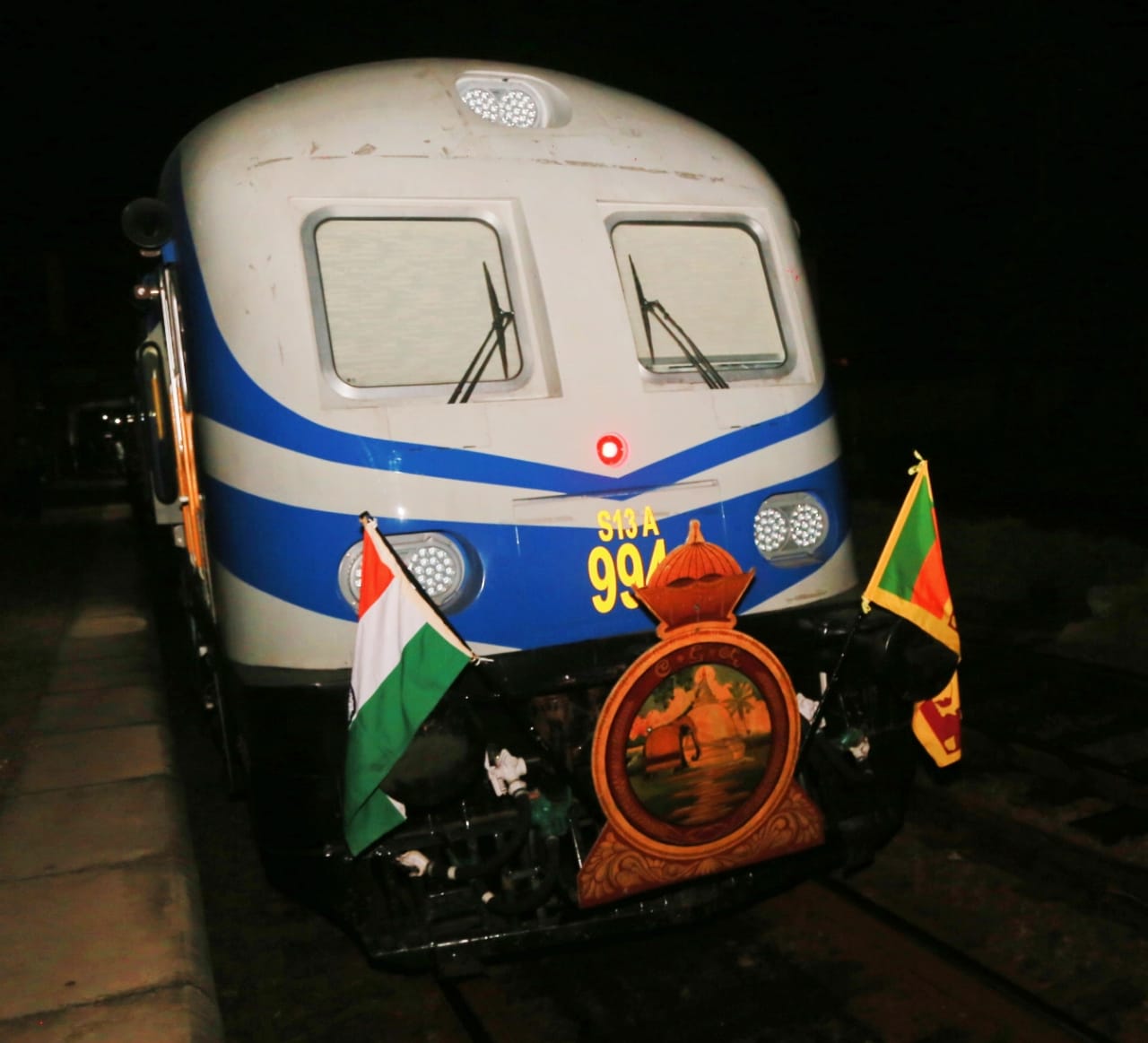 Continued assistance by India towards developing railway infrastructure in Sri Lanka : Mount Lavinia – KKS train inaugurated