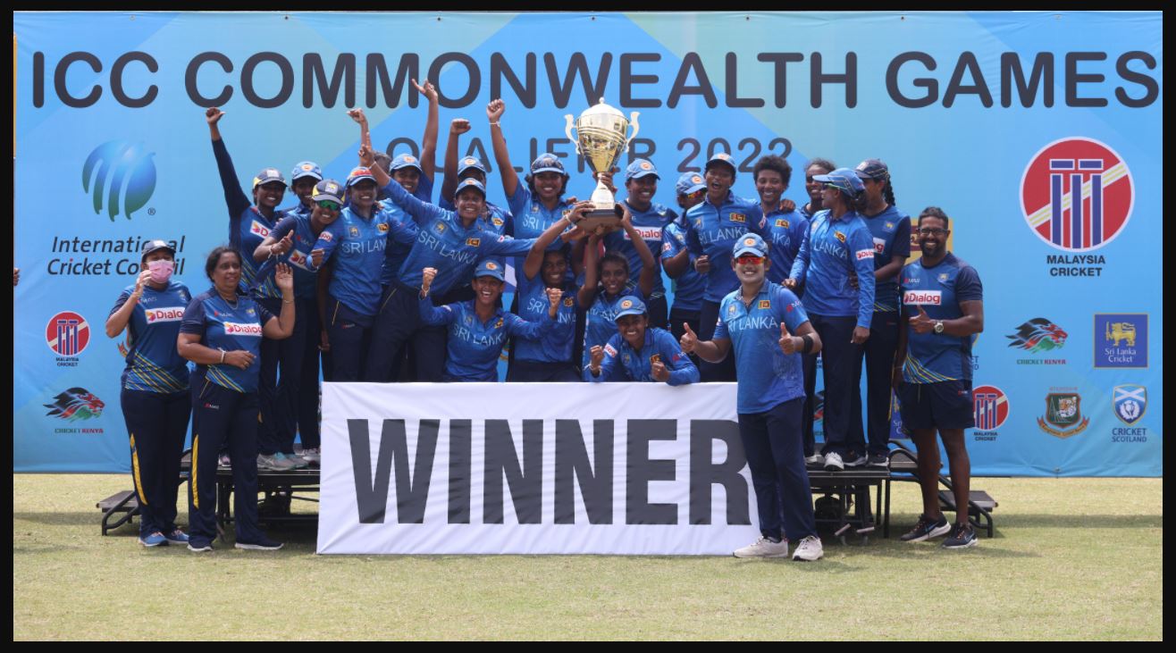 Sri Lanka women’s Cricket team qualify for the Commonwealth Games Women’s Competition