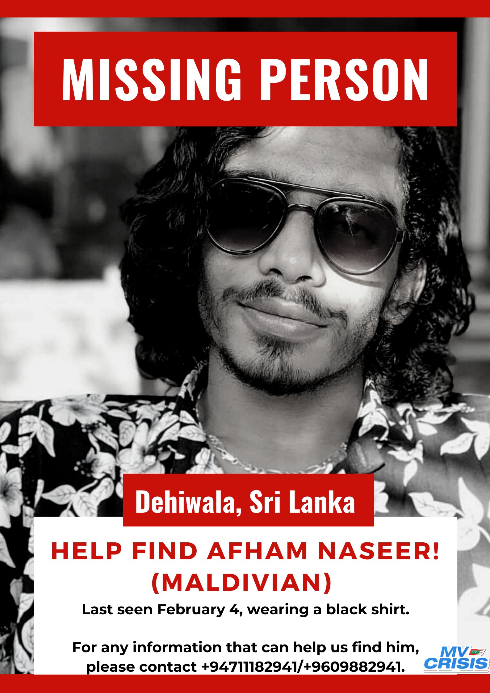 Missing Maldivian youth in Sri Lanka found dead