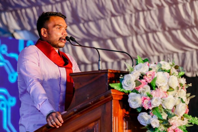 Minister Namal Rajapaksa