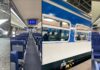 Successful trial run of an AC train in Sri Lanka supplied by India