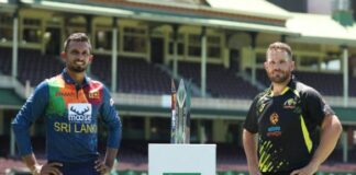 Australia T20 matches with Sri Lanka begins