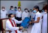 PM Mahinda Rajapaksa ‍donates school equipment to low income children in Jaffna