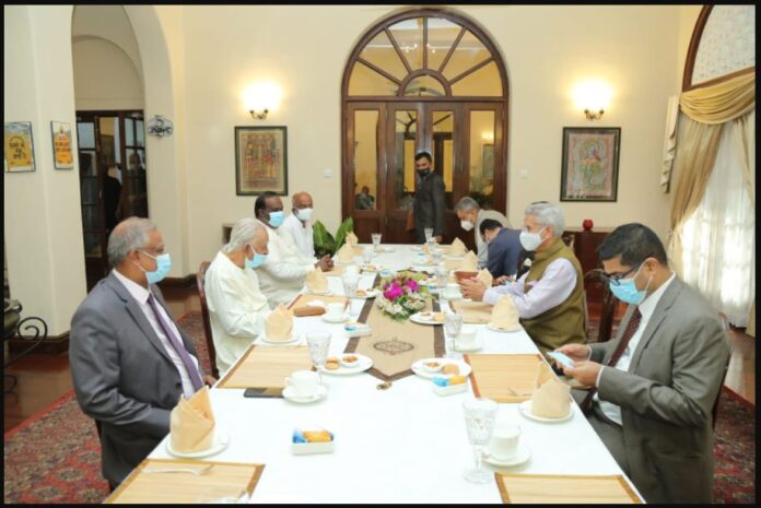 India External Affairs Minister Dr. S. Jaishankar met a delegation from TNA