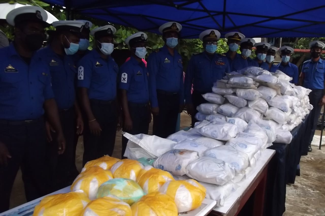 Sri Lanka Navy seized 300 kgs of heroin