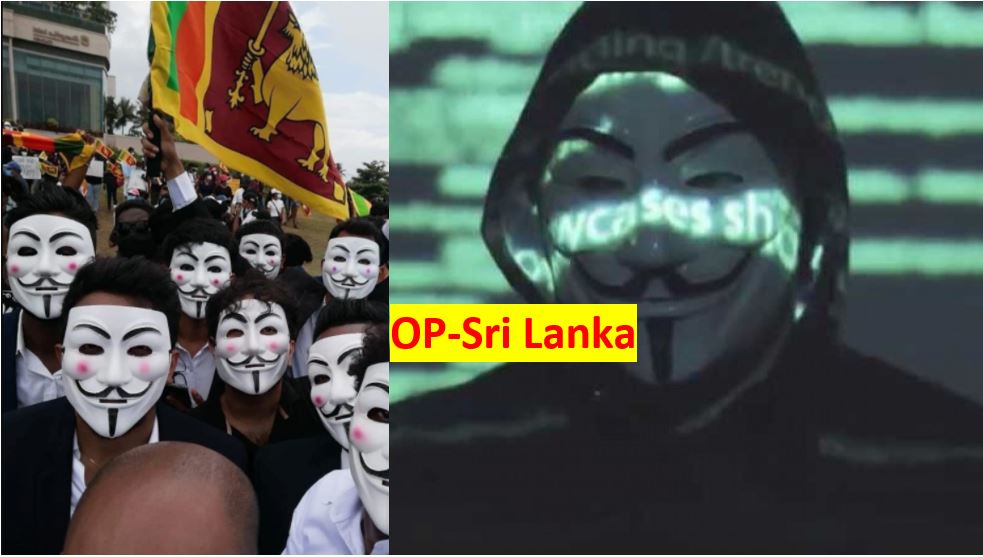 Sri Lanka Crisis : Hacktivist group ‘Anonymous’ declares cyber war on Sri Lanka